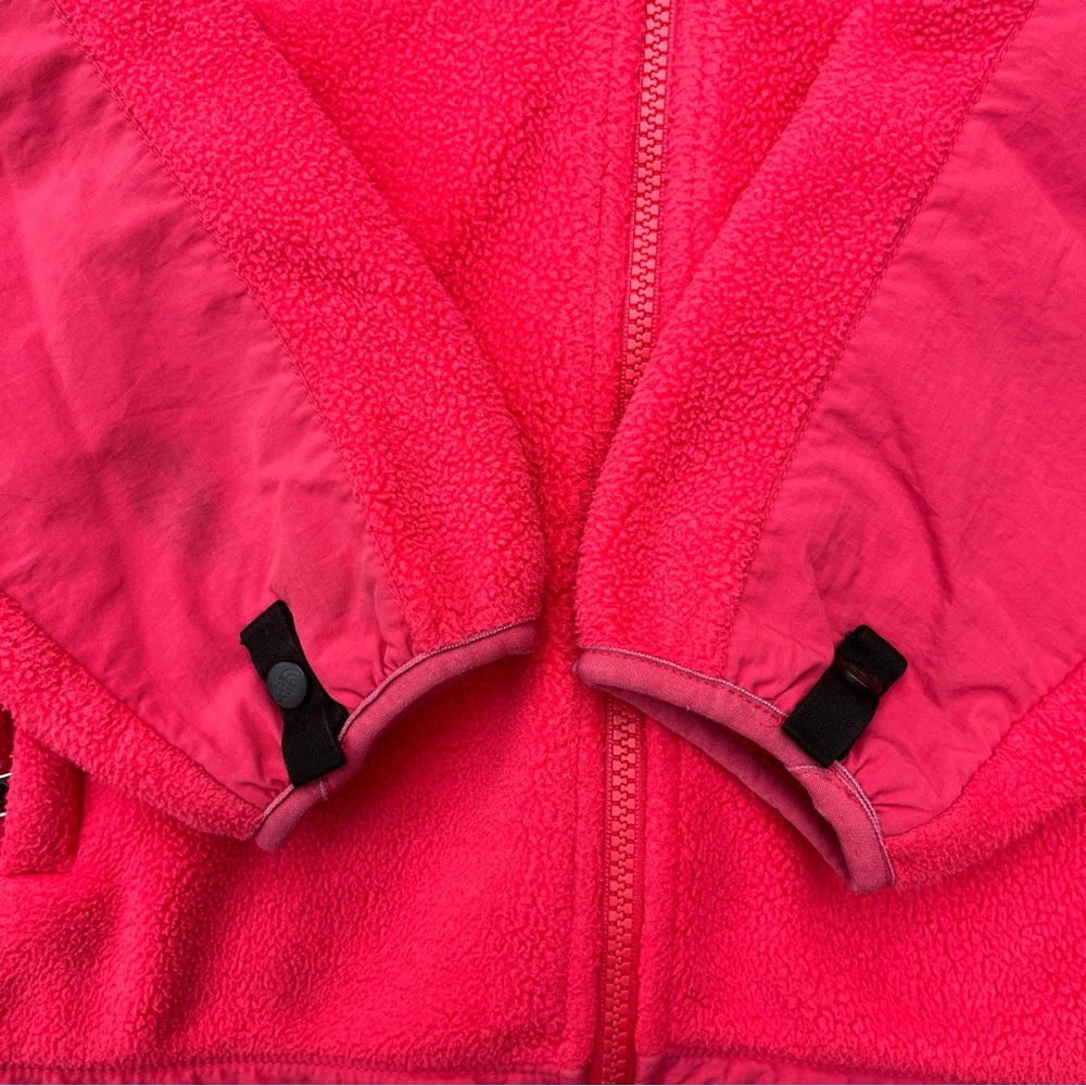 Pink The North Face Denali Hooded Fleece Jacket - Picture 4 of 8